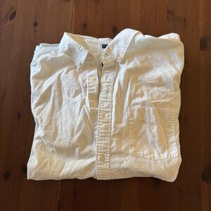 Gap White Button Down Oxford